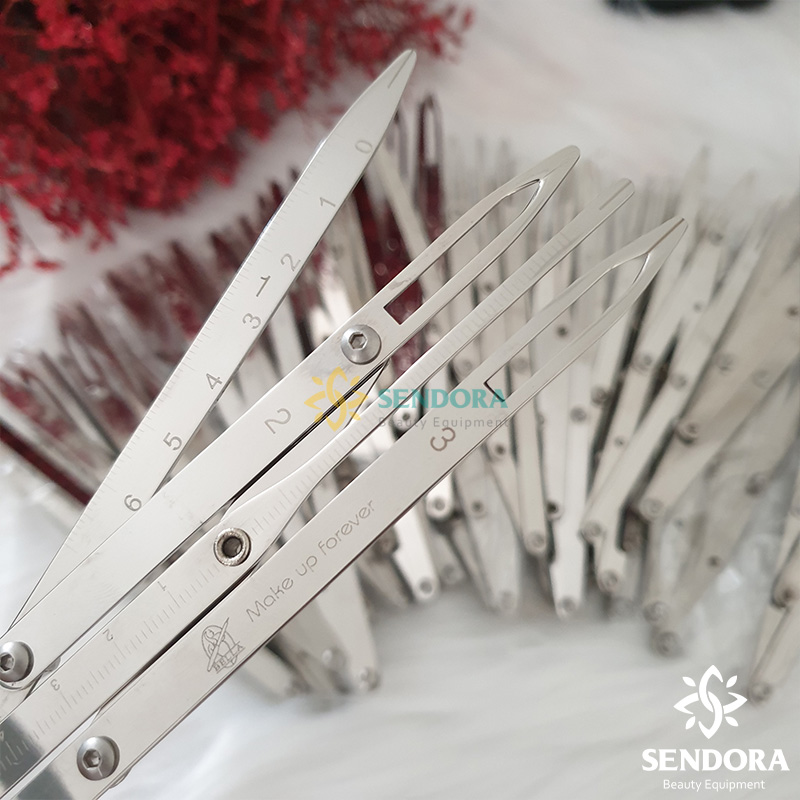 Thước đo tỷ lệ vàng phun xăm điêu khắc thẩm mỹ Bella