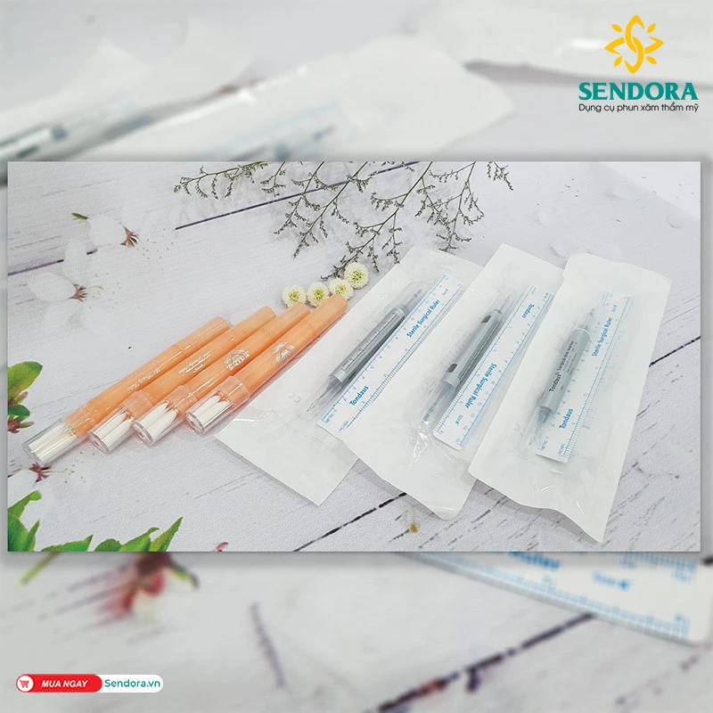 Bút định hình không trôi TONDAUS cho phun xăm chân mày & míBút định hình không trôi TONDAUS cho phun xăm chân mày & mí và xóa định hình