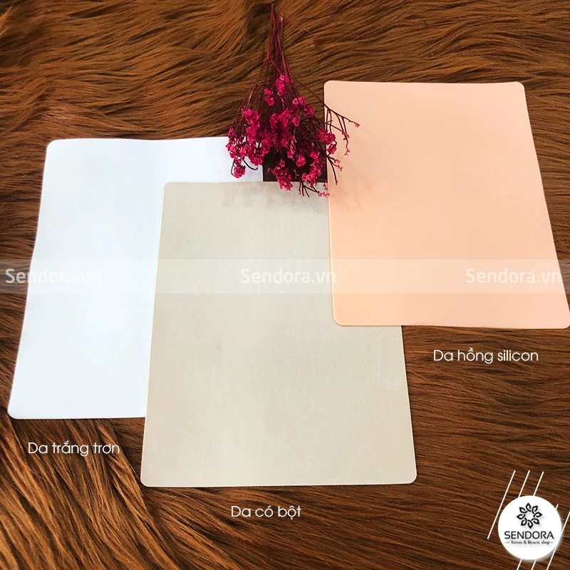 Các loại da giả tập phun xăm