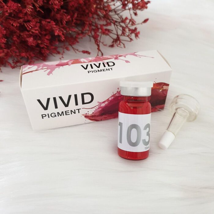 Mực phun xăm Vivid 103 – Rose Red (Đỏ đậm)