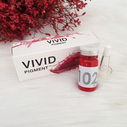 Mực xăm môi Bella Vivid 102 – Dolce Red (Đỏ tươi)