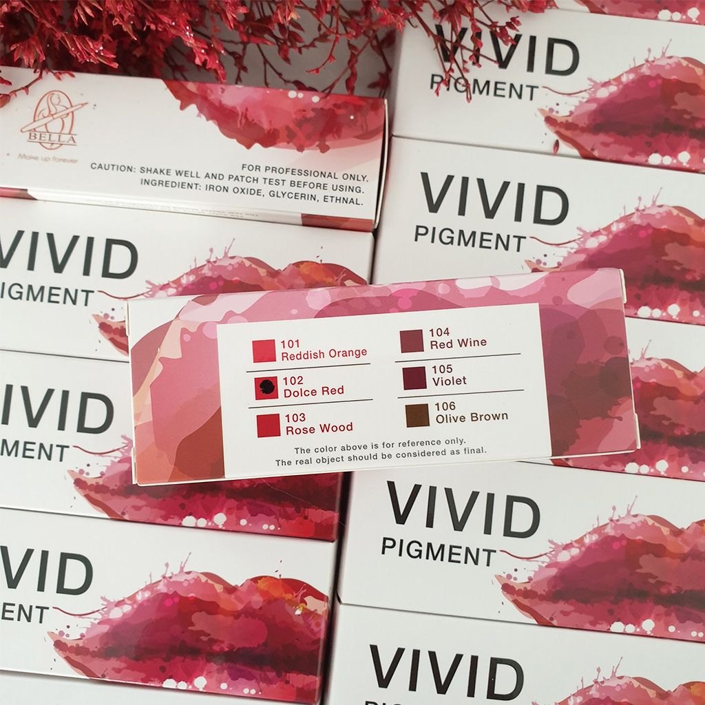 Vivid 102 – Dolce Red (Đỏ tươi)