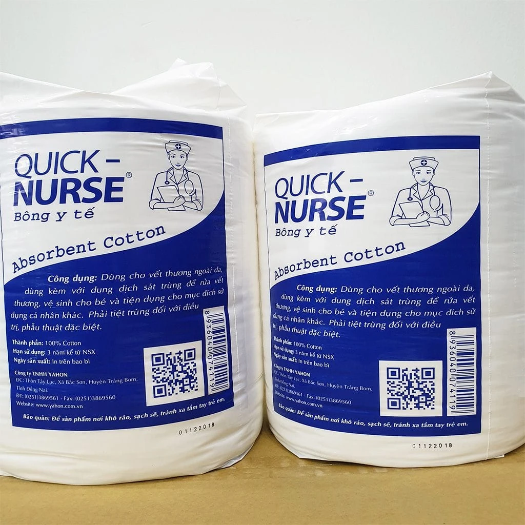 Bông ép y tế cao cấp cuộn 1kg