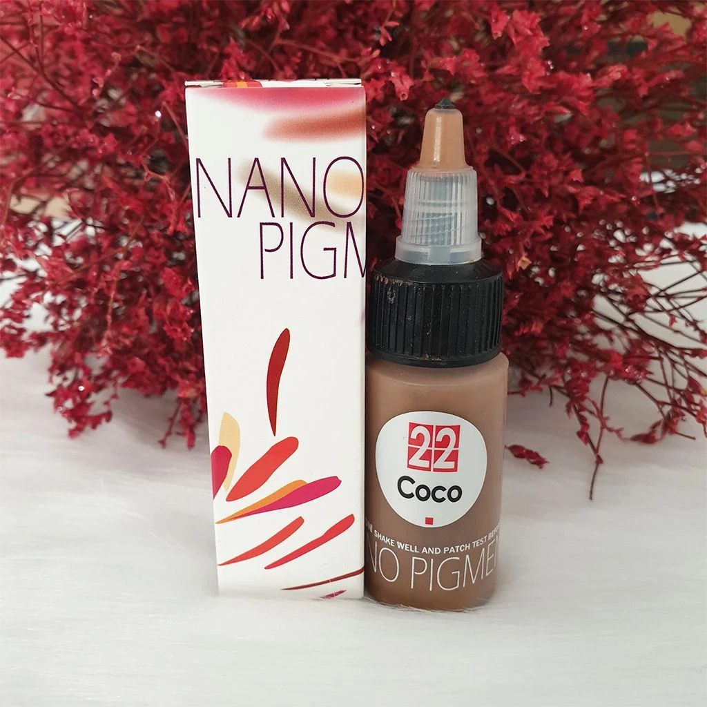 Mực phun xăm Bella Nano Pigment 22 - Coco 3 Mực phun xăm Bella Nano Pigment 22 - Mực xăm Bella màu Coco chính hãng từ Đài Loan - Taiwan