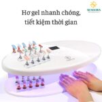 Hơ gel nhanh chóng, tiết kiệm thời gian