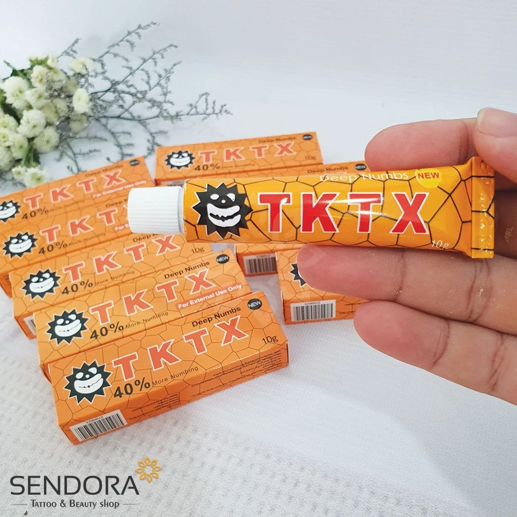 kem ủ tê TKTX dùng trong phun xăm (nhãn vàng 40%)