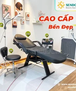 Ghế giường phun xăm cao cấp Hi-MEC HMBB-8850 (Màu đen) 10 Ghế giường phun xăm cao cấp Hi-Mec HMBB-8850 (Màu đen)