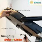 Ghế giường phun xăm cao cấp Hi-Mec HMBB-8850 (Màu đen)