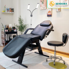 Sendora - Thiết bị thẩm mỹ y khoa 65 Ghế giường phun xăm cao cấp Hi-Mec HMBB-8850 (Màu đen)