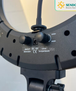 Đèn phun xăm, spa, nối mi LED Ring Light RL-480 14 Nút điều chỉnh cường độ ánh sáng của đèn và màu sắc của đèn phun xăm