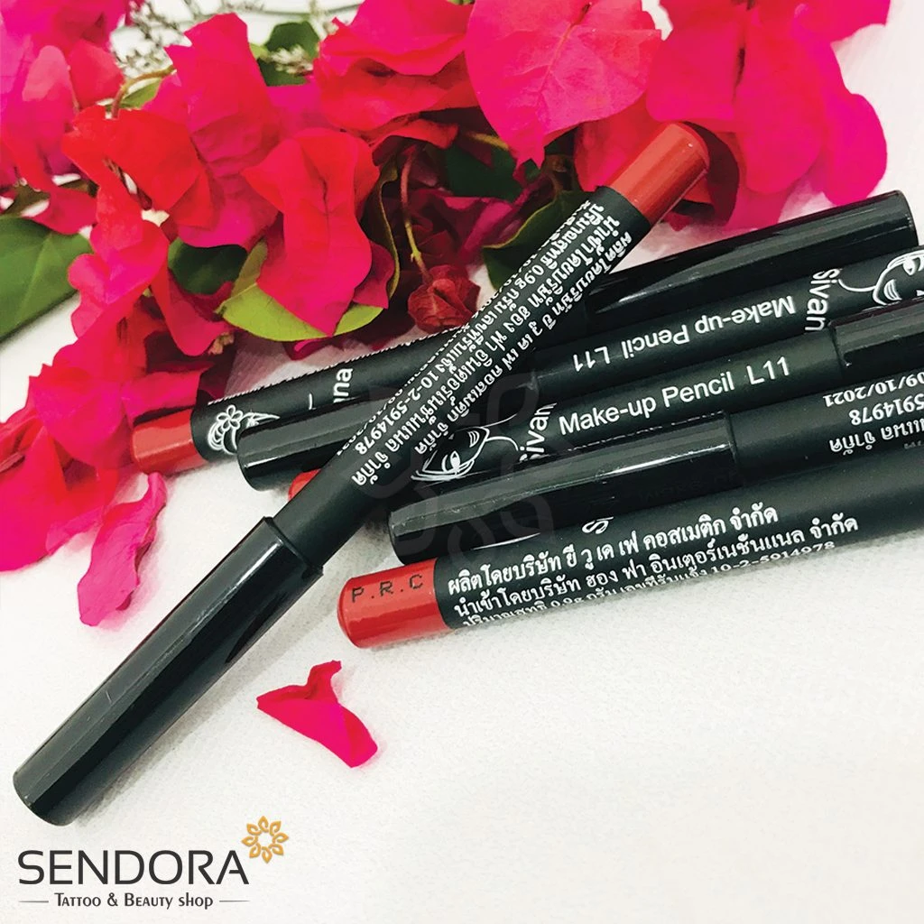 Chi-ke-moi-thai-sivanna-mau-do-dam-sendora Chì kẻ môi thái lan