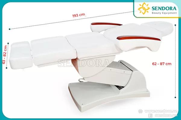 Ghế giường tiêm Filler chỉnh điện cao cấp Hi-MEC HMBB-8020