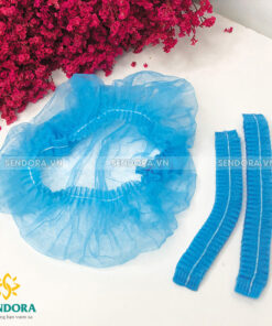 Nón y tế khử trùng Màu xanh