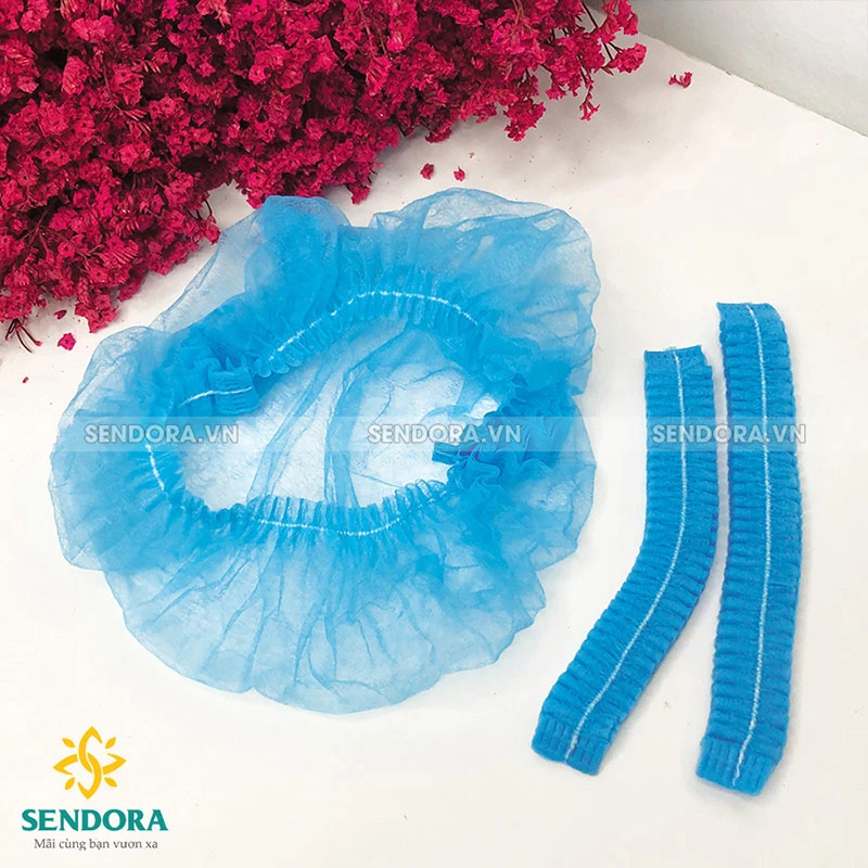 non-y-te-khu-trung-mau-xanh-1 Nón y tế khử trùng Màu xanh