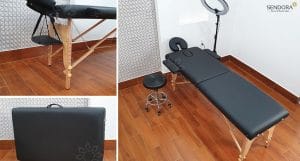 giường spa vali gấp di động cao cấp, giường spa giá rẻ TPHCM