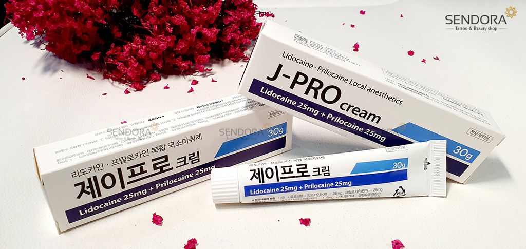 Kem ủ tê phun xăm J-Pro Cream Hàn Quốc