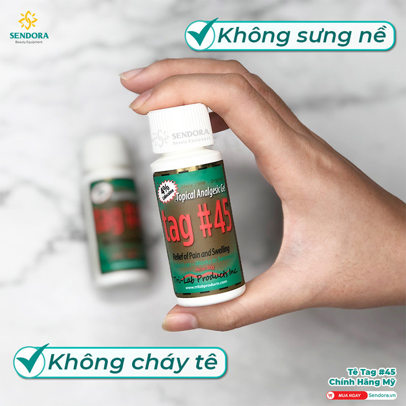 Tê Tag 45 Mỹ chính hãng – Tê hở giúp cầm mô, cầm máu hiệu quả