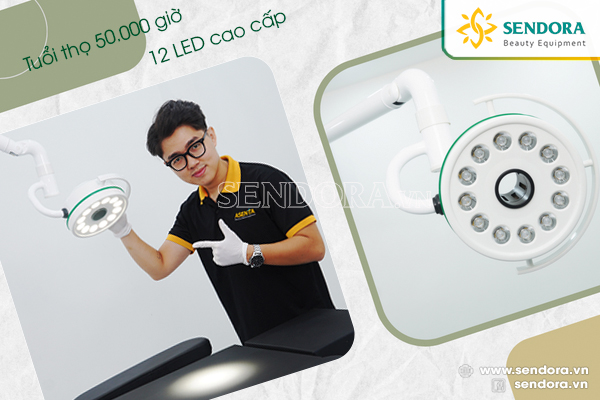 Đèn tiểu phẫu led treo tường