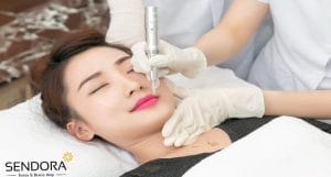 Máy phun xăm thần thánh, máy phun môi