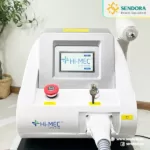 Giao diện màn hình khởi động của máy laser xóa xăm mini ND Yag HMTR-2108