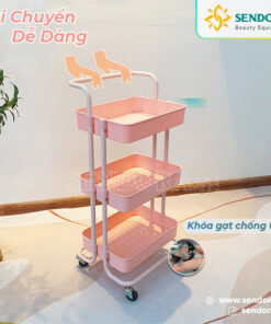 Xe đẩy spa 3 tầng nhựa ABS cao cấp HMTL-5020 9 Xe đẩy spa 3 tầng nhựa ABS cao cấp HMTL-5020