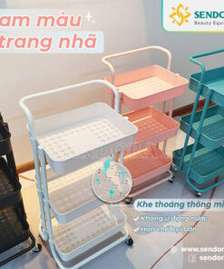 Xe đẩy spa 3 tầng nhựa ABS cao cấp HMTL-5020 12 Xe đẩy spa 3 tầng nhựa ABS cao cấp HMTL-5020