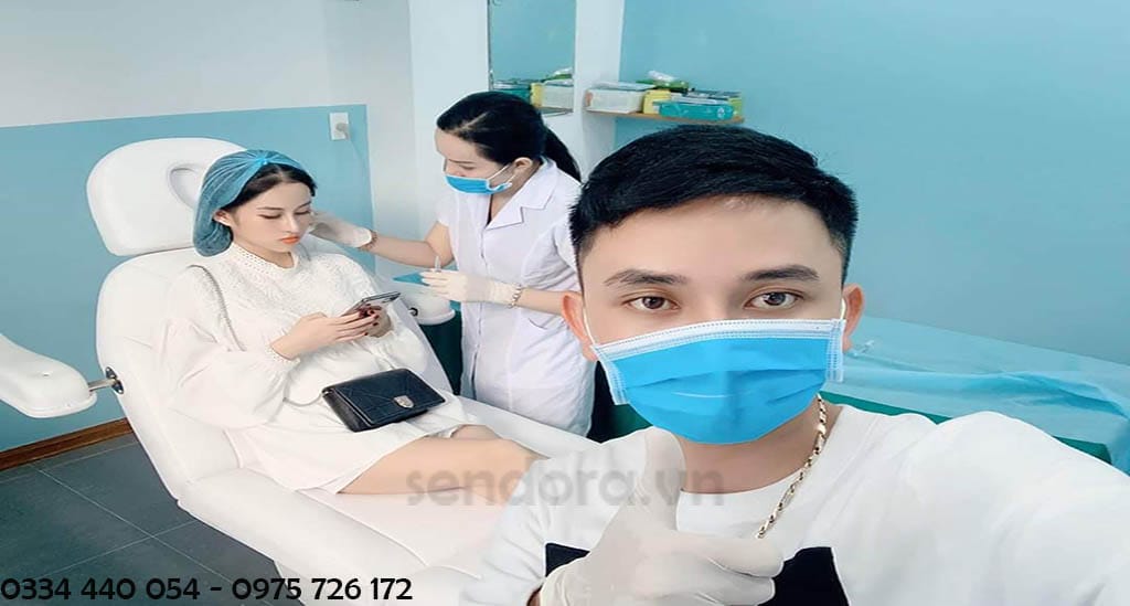 giường phun xăm cao cấp giá tốt tại sendora.vn
