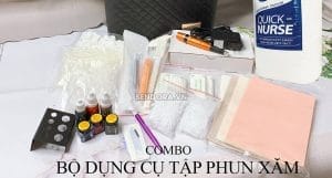 Học phun xăm thẩm mỹ cần những dụng cụ gì