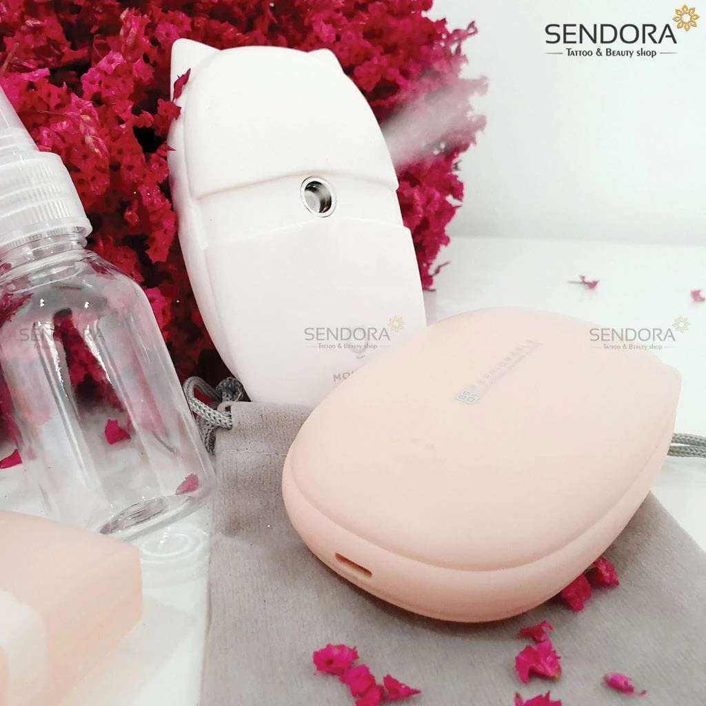 Máy phun sương tạo ẩm dưỡng da mặt mini 7 máy phun sương cầm tay dưỡng ẩm da mặt