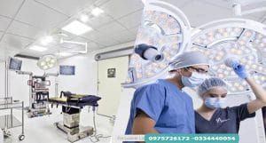 đèn mổ treo trần cao cấp phù hợp cho phẫu thuật thẩm mỹ, thú y, liên hệ 0334 440 054