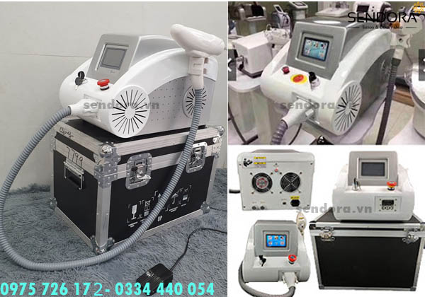 Máy xóa xăm laser yag mini cao cấp chất lượng tphcm