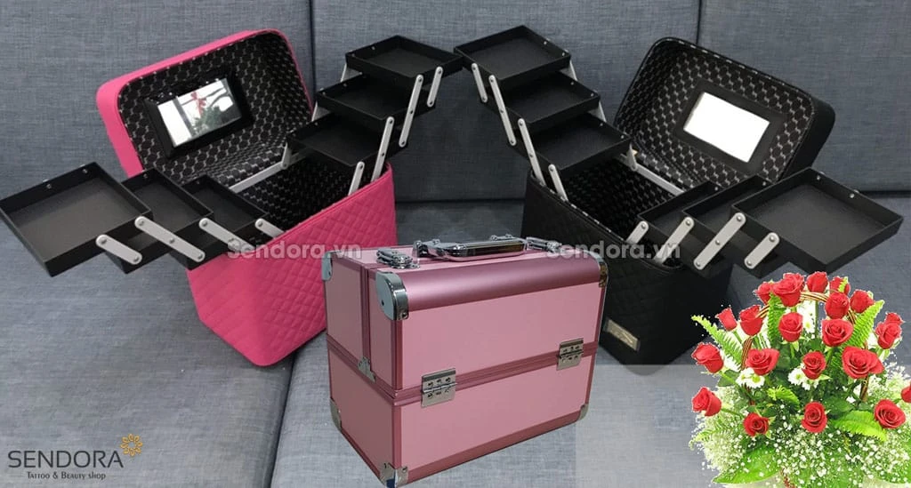 Nơi bán Cốp đựng đồ phun xăm, nail, trang điểm giá rẻ