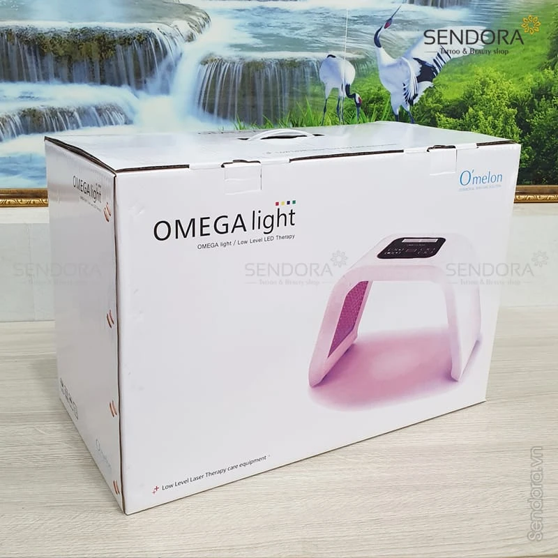 Vòm ánh sáng sinh học 7 màu Omega Light chính hãng