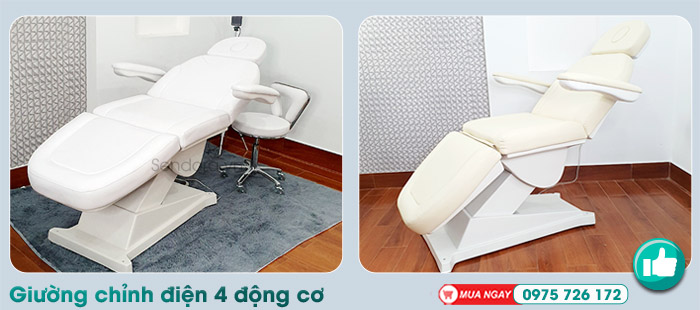 Giường thẩm mỹ chỉnh điện - Mua loại nào, mua ở đâu? 9 Mua Giường spa chỉnh điện dùng cho tiểu phẫu, phun xăm tại Đà Nẵng