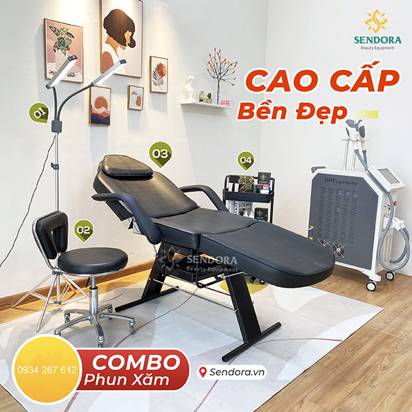Top 9 Giường xăm & ghế phun xăm cao cấp nhất 2022