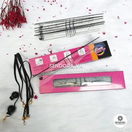 Thước đo khung chân mày dùng trong phun xăm