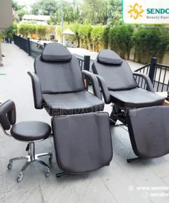 Ghế giường phun xăm cao cấp Hi-mec HMBB-8850 7 Ghế giường phun xăm cao cấp Hi-mec HMBB-8850 (Màu Nâu )