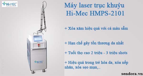 máy laser trục khuỷu chuyên dụng xóa xăm hiệu quả