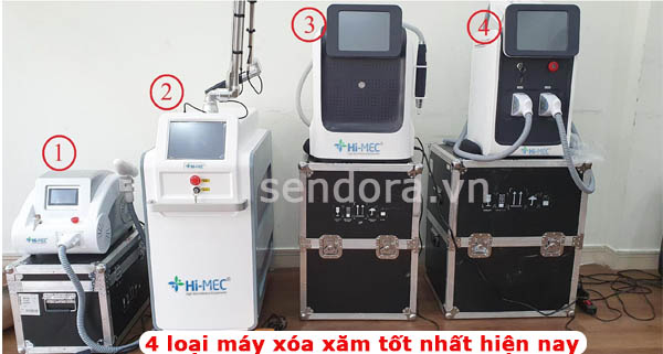 máy xóa xăm tốt nhất hiện nay