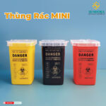 Thùng rác mini đựng kim xăm