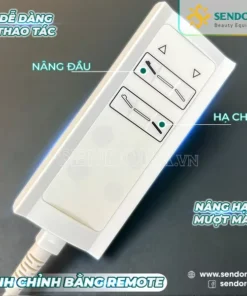 Ghế giường phun xăm chỉnh điện Hi-MEC HMBB-8050 (Màu đen) 9 Ghế giường phun xăm chỉnh điện Hi-MEC HMBB-8050 (Màu đen)
