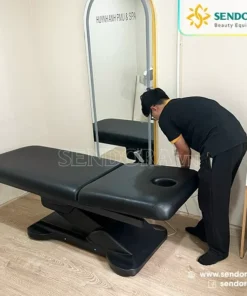 Ghế giường phun xăm chỉnh điện Hi-MEC HMBB-8050 (Màu đen) 6 Ghế giường phun xăm chỉnh điện Hi-MEC HMBB-8050 (Màu đen)