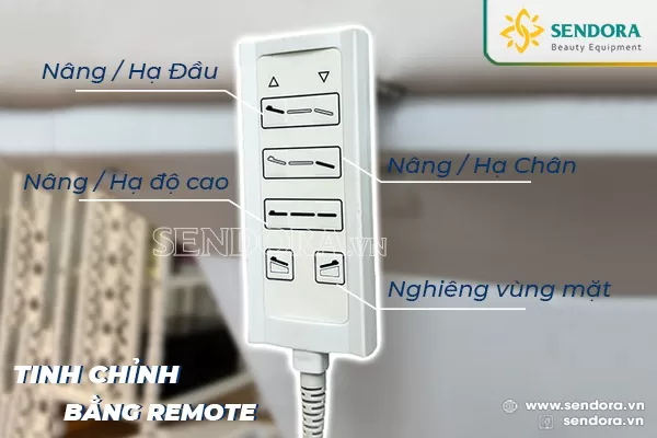 Ghế giường tiêm Filler chỉnh điện Hi-MEC HMBB-8060 (Màu trắng)