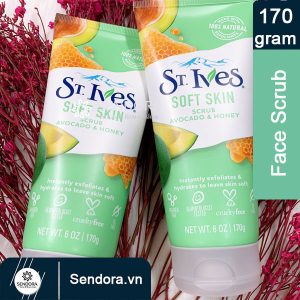 Sữa Rửa Mặt Tẩy Tế Bào Chết St.Ives Bơ Và Mật Ong