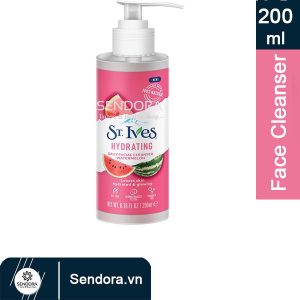Gel rửa mặt St.Ives hương dưa hấu Hydrating daily facial cleanser watermelon 200ml