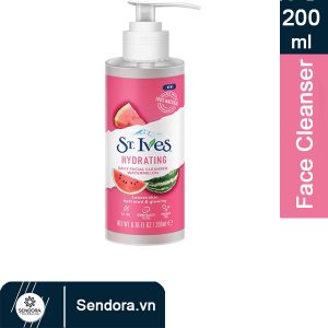 Gel rửa mặt St.Ives hương dưa hấu Hydrating daily facial cleanser watermelon 200ml