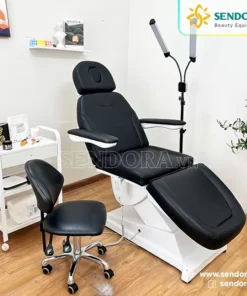 Giường phun xăm chỉnh điện Hi-MEC HMBB-8010 6 Ghế giường phun xăm chỉnh điện Hi-Mec HMBB-8010 (Màu đen)