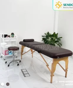 Giường vali chân gỗ xếp gọn Hi-MEC HMBB-8101-70 7 Giường phun xăm vali Hi-Mec HMBB-8101-60