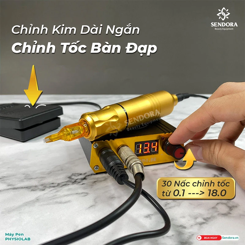 Máy phun xăm PEN chính hãng