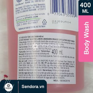 Thành phần nguyên liệu, hạn sử dụng, xuất xứ và thông tin nhà sản xuất được in trên mặt sau của sản phẩm